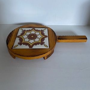 Vintage Wooden Trivet